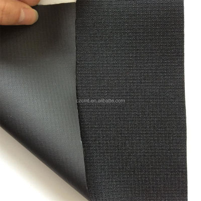 Καθαρό στυλ 58/60&quot; DTY 100% Polyester Oxford Fabric Black Ripstop 600D PVC επικαλυμμένο