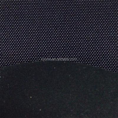 Μαύρο 100% νάιλον επικαλυμμένο με ύφασμα 210D PVC για υλικό κατασκευής σακούλας