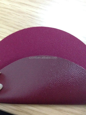 350-500gm Plain Style Polyester Microfiber Fabric με υποστήριξη PVC αφρού