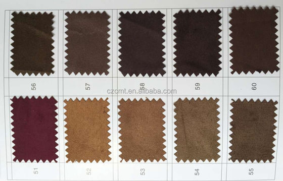 Ελαφρύ και άνετο 100% Polyester Microfiber Suede Fabric για καναπέ