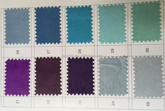 Ελαφρύ και άνετο 100% Polyester Microfiber Suede Fabric για καναπέ