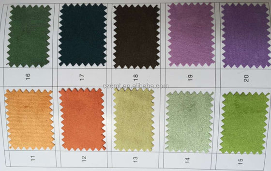 Ελαφρύ και άνετο 100% Polyester Microfiber Suede Fabric για καναπέ