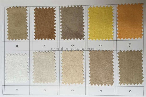Ελαφρύ και άνετο 100% Polyester Microfiber Suede Fabric για καναπέ