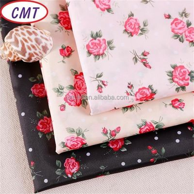 Πιεσμένο με λουλούδια 75D 100% Polyester Taffeta ύφασμα με πυκνότητα 190T