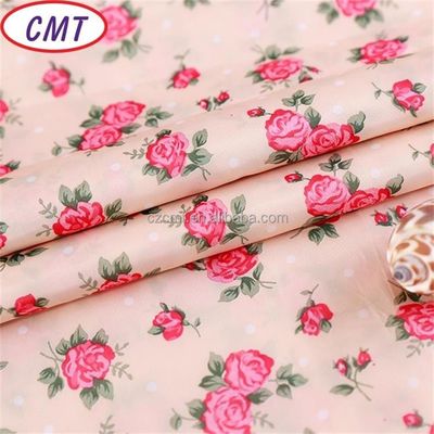 Πιεσμένο με λουλούδια 75D 100% Polyester Taffeta ύφασμα με πυκνότητα 190T