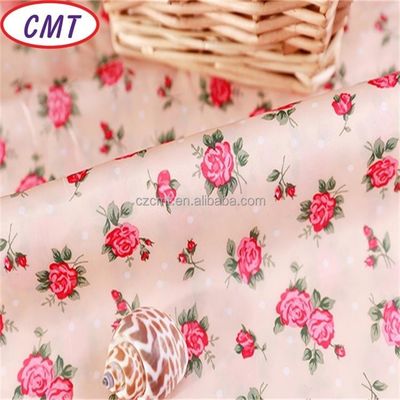 Πιεσμένο με λουλούδια 75D 100% Polyester Taffeta ύφασμα με πυκνότητα 190T